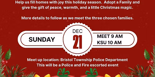 Ems Angels & Knights of Inferno Adopt a Family 