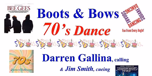 Boots & Bows 70's Dance