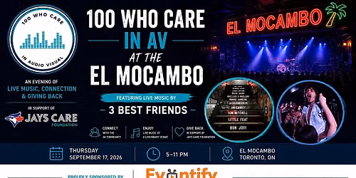 100 Who Care in AV at the El Mocambo