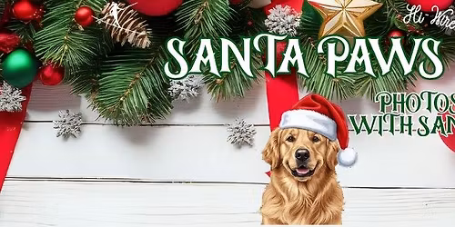 Santa Paws: Pet Photos with Santa