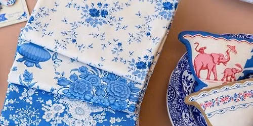 Tilda's Something Blue Trunk Show | Thimble Bee's Sewing School Waxhaw, NC