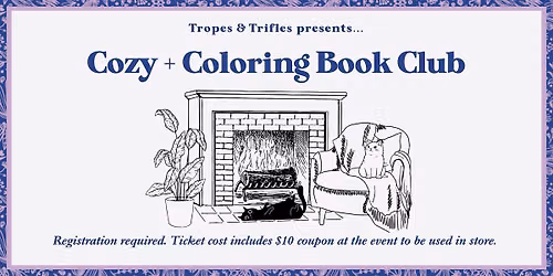 October Cozy + Crafting Book Club!