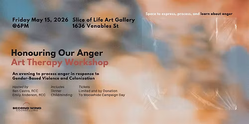 Honouring Our Anger: Art Therapy Workshop