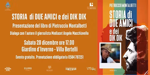 STORIA DI DUE AMICI e dei DIK DIK di Pietruccio Montalbetti con il giornalista Angelo Macchiavello