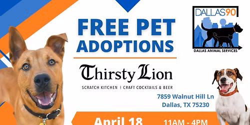 Milo's Pet Party - Thirsty Lion (Preston Hollow)