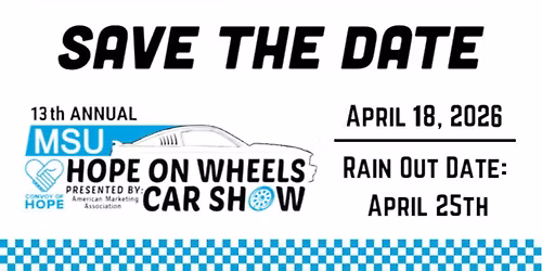 13th Annual Hope On Wheels Car Show