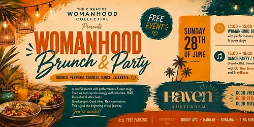 BRUNCH PARTY by WOMANHOOD
