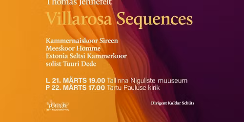 Villarosa Sequences - vokaalne suurvorm valgusefektidega