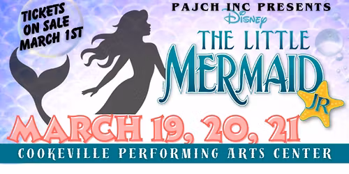 PAJCH Inc. presents \u2728Disney\u2019s The Little Mermaid Jr.\u2728