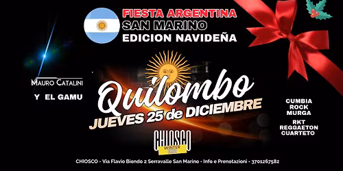 QUILOMBO SAN MARINO - Fiesta Argentina