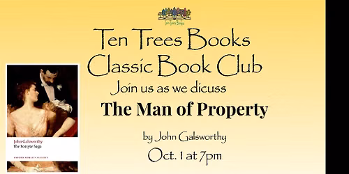 Classics Book Club @ Ten Trees Books