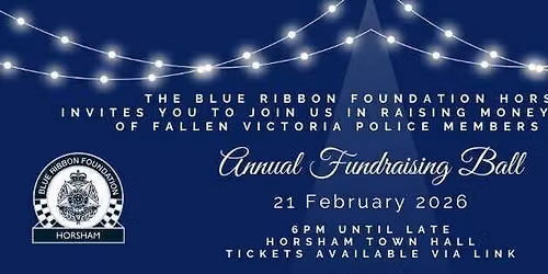 Blue Ribbon Foundation Horsham Ball 2026