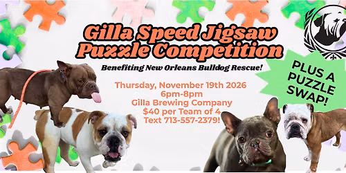 November Gilla Speed Jigsaw Puzzle Competition