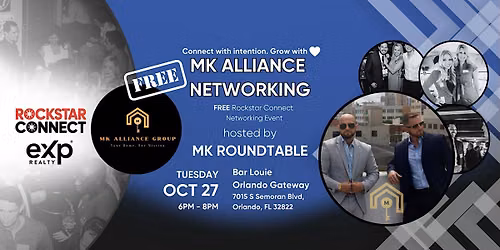 Free Rockstar Connect MK Alliance Networking Event (October, Orlando, FL)