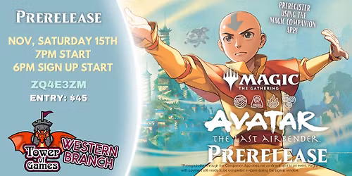 Avatar the Gathering Prerelease at Tower of Games Western Branch 