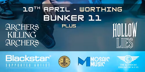 Night Thieves X Buried In Bermuda Worthing