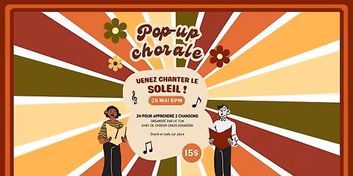 Pop-up chorale