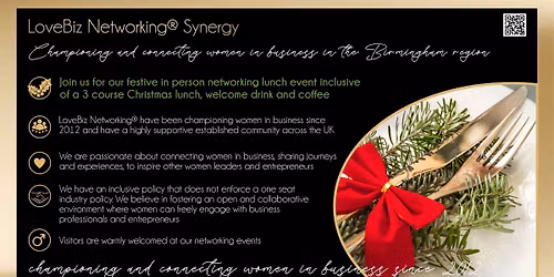 Synergy LoveBiz Networking Festive Lunch at San Carlo for Women in Business