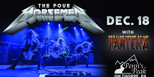 The Four Horsemen \u2013 The Album-Quality Metallica Experience With Vulgar Display of Pantera