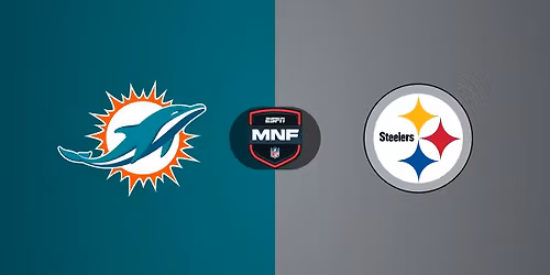 NFL: Dolphins @ Steelers