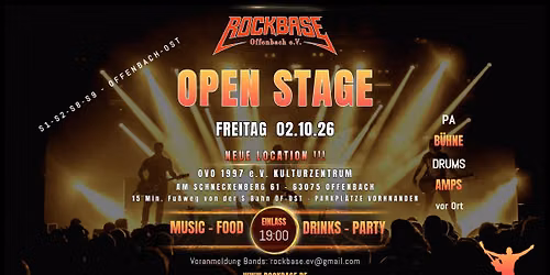 RBO OPEN STAGE - OVO Schneckenberg - OFFENBACH
