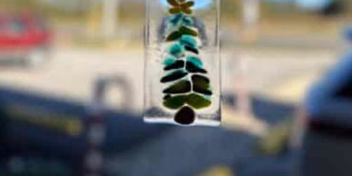 Glass Fused ornaments or wreaths
