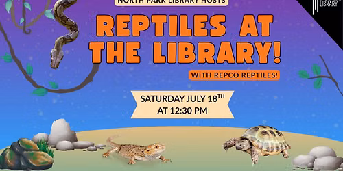 Reptiles at the Library 