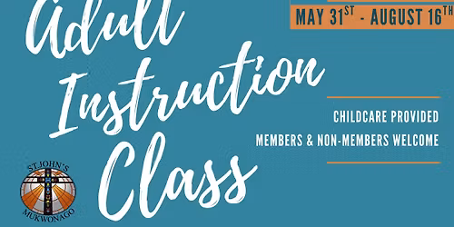 Adult Instruction Class
