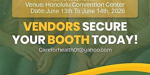 Oasis Health Expo 2026 Honolulu