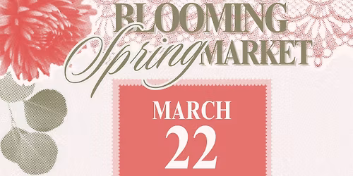 Blooming Spring Market @ Salon Halo