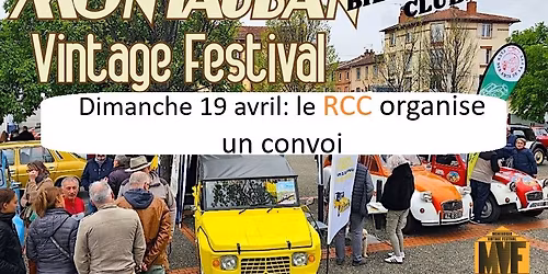 vir\u00e9e au Montauban Vintage Festival 2026