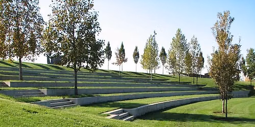 Brown-Foreman Ampitheater on the Louisville side of the river. 