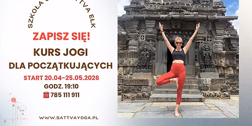 Kurs jogi dla pocz\u0105tkuj\u0105cych. 