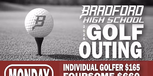 Bradford Golf Outing! June 29th at Meadowbrook Country Club