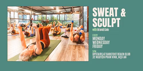 \ud83d\udd25  Sweat & Sculpt with Brandi Cole