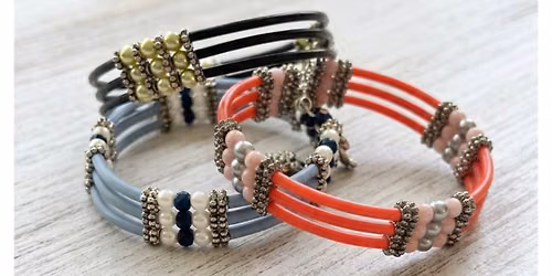 Memory wire Tube Bracelet