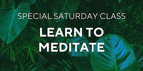 Learn to Meditate