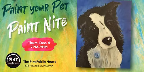 Paint Nite - Paint Your Pet!