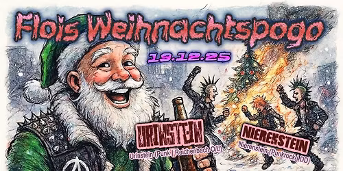 Floi's Weihnachtspogo - Nierenstein + Dosenstolz + WavePunx + Urinstein [Punk!Punk!Punk!]