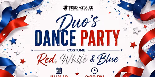 Duos' Dance Party - Red, White & Blue 