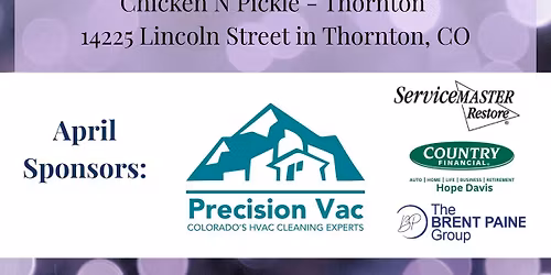 Our Broomfield Magazine and Sponsors Presents NOCO Community April Mixer