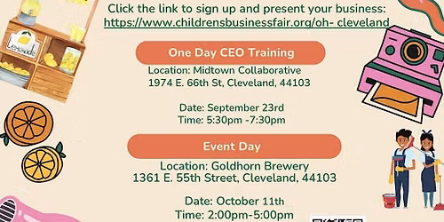 The Cleveland Children\u2019s Small Business Fair!