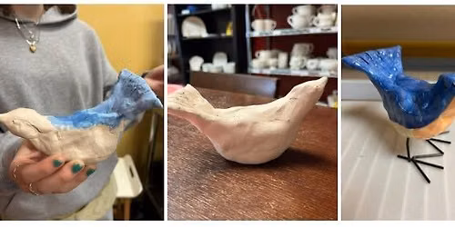 Garden Bird Wet Clay Class
