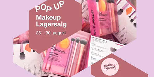 Makeup Lagersalg kommer til Str\u00e6det! \ud83d\udc84