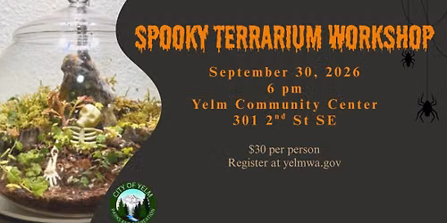Spooky Terrarium Workshop