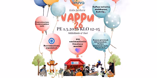 Koko perheen Vappu 2026