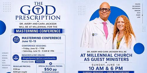 The God Prescription MasterMind Conference facilitated at Millennial Church. 