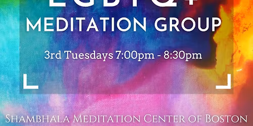 LGBTQ+ Meditation Group