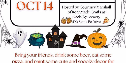 Arts&Drafts - Halloween Paint Party @ Black Sky Brewery