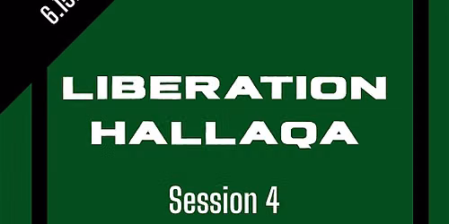Liberation Hallaqa (in person)
